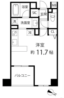 東京都板橋区志村3【マンション】の間取り