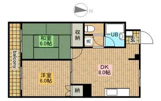 ペアレンツシティ【3階】の間取り