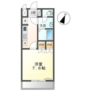 クレストB【2階】の間取り