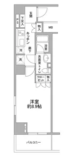 東京都文京区千石4【マンション】の間取り