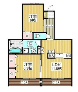 APTエクセル(アプトエクセル)【1階】の間取り