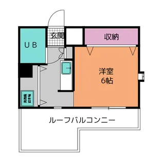 メゾン・ド・エクラ【5階】の間取り