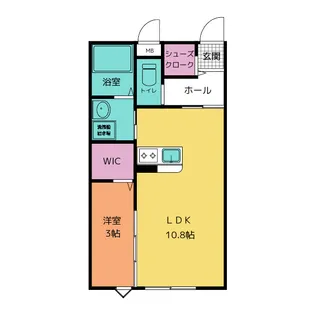 EAST【1階】の間取り