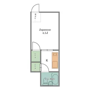 漆間荘【2階】の間取り
