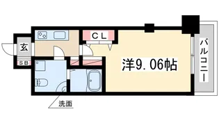 セレニテ新大阪2番館【14階】の間取り
