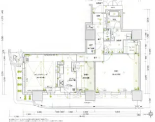 ローレルタワー堺筋本町【40階】の間取り