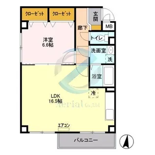 東京都江戸川区東葛西3【マンション】の間取り