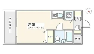 東京都文京区大塚6【マンション】の間取り