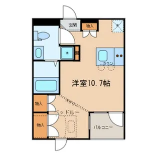 ラ・ヴィータ【1階】の間取り