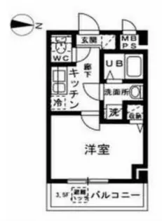 YAMATE【2階】の間取り