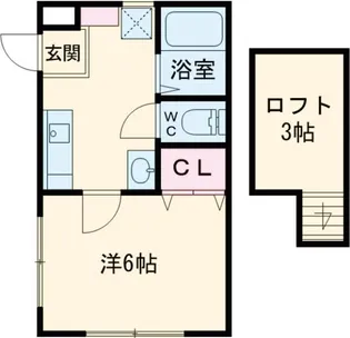 パーシモンハイムアネックス【2階】の間取り