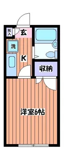 辻コーポ【2階】の間取り