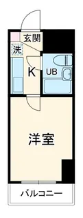 モナークマンション橋本弐番館【4階】の間取り