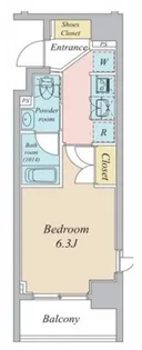 プライマル大森【1階】の間取り