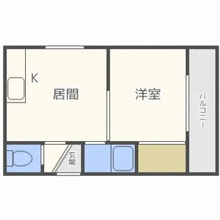 北海道札幌市西区山の手一条9【マンション】の間取り