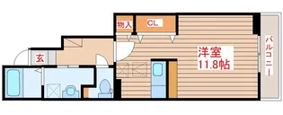 ルクス【1階】の間取り