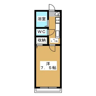 東京都中野区沼袋3【マンション】の間取り