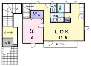 ココ・リーフ【2階】の間取り