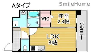 カウニスルーチェ【6階】の間取り