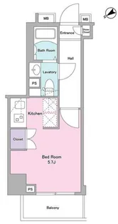 Log武蔵小山【2階】の間取り