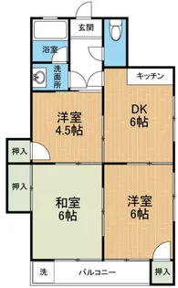 千馬ビル【3階】の間取り
