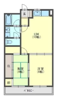 上新庄ハイム【7階】の間取り