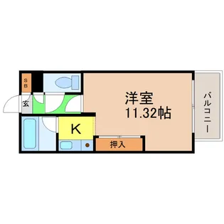 愛知県名古屋市千種区御棚町2【マンション】の間取り