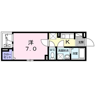東京都品川区豊町6【アパート】の間取り