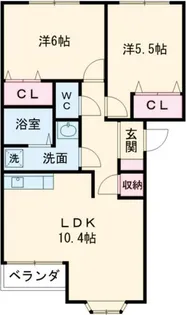 モンシェリー【1階】の間取り