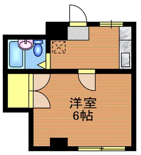 サンライズ須崎【1階】の間取り
