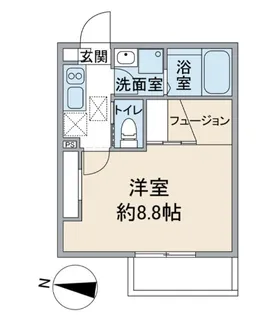 ゴールドヒルズV【3階】の間取り