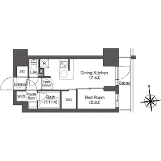 コンフォリア王子【9階】の間取り