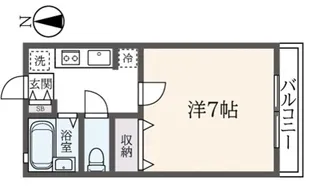 ベロフレジデンス【2階】の間取り