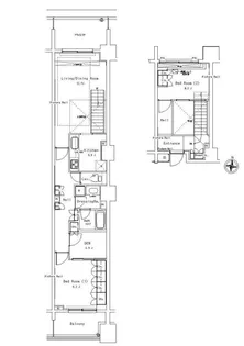 パークアクシス御茶ノ水ステージ【2階】の間取り