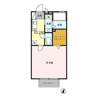 エターナル・ヒル【1階】の間取り