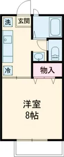 サンハイツ大和 A【2階】の間取り