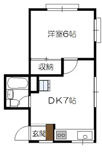 メゾンイノウエ【3階】の間取り