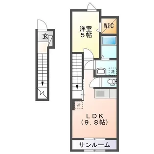 三恵館【2階】の間取り