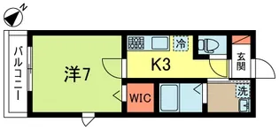 ジャスティスパーク【2階】の間取り