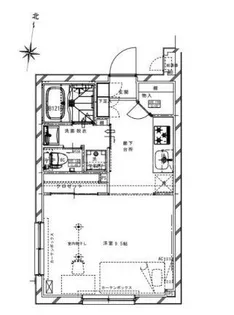 リアルワン要町【4階】の間取り
