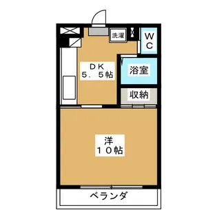 コスモ33【3階】の間取り