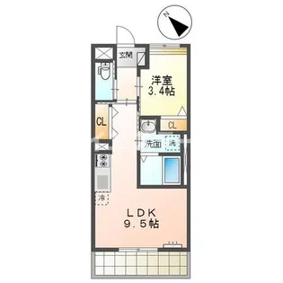 Area Art【2階】の間取り