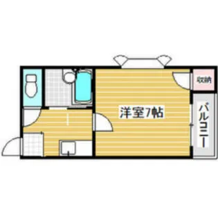 SKハイツ照ヶ丘【2階】の間取り