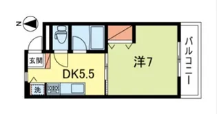 アーバンハイツキムラ【4階】の間取り