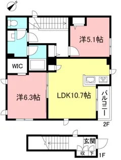 ボヌール・カレの間取り