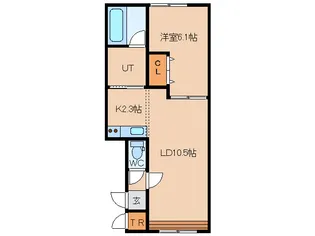 シエラ【1階】の間取り