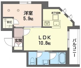 セ・シュエット池袋【1階】の間取り