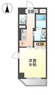 グラン ソート 柳町【8階】の間取り