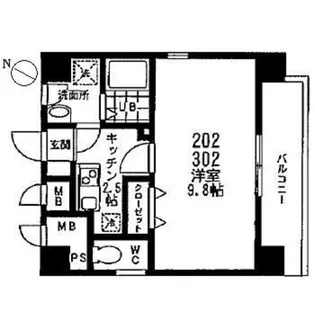 SKビルI【2階】の間取り