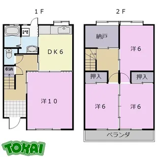 世古ハイツ【1階】の間取り